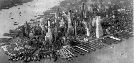 Une vue de Manhattan en 1931