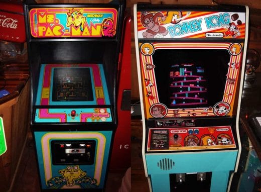 Bornes d'arcade Ms Pac Man Donkey Kong