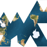 carte mondiale des océans