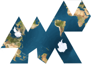carte mondiale des océans