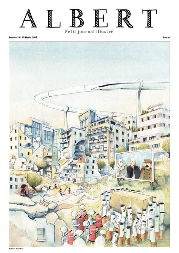 Le numéro 10 illustré par Olivier Chéné ©ALBERT