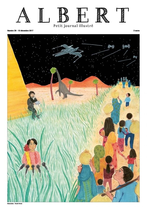 Le numéro 28 Illustré par Thanh Portal ©ALBERT