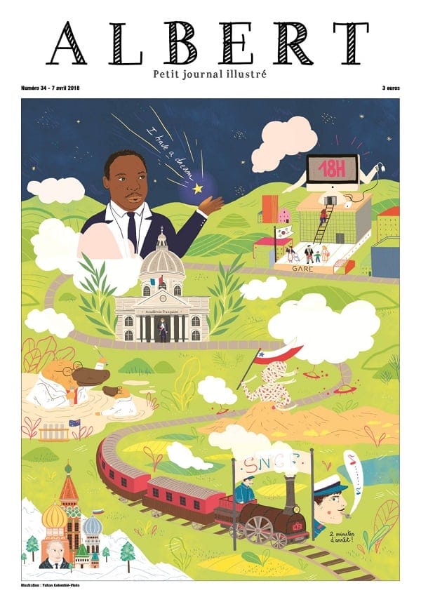 Le numéro 34 Illustré par Yohan Colombié-Vivès ©ALBERT Le numéro 34 Illustré par Yohan Colombié-Vivès ©ALBERT
