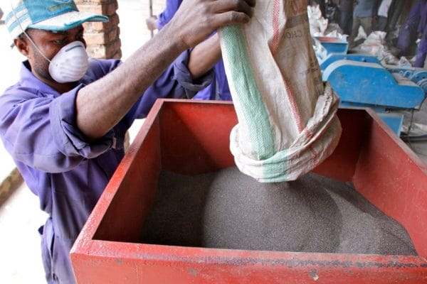 Minerai de Tungstène © Fairphone Minerai de Tungstène © Fairphone