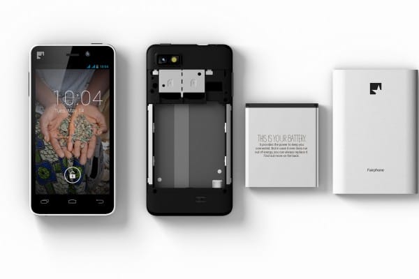 Double SIM, MicroSD et batterie changeable © Fairphone