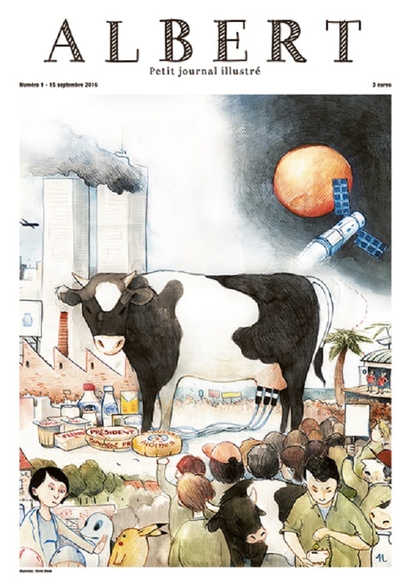 Le numéro 1 illustré par Olivier Chéné ©ALBERT Le numéro 1 illustré par Olivier Chéné ©ALBERT