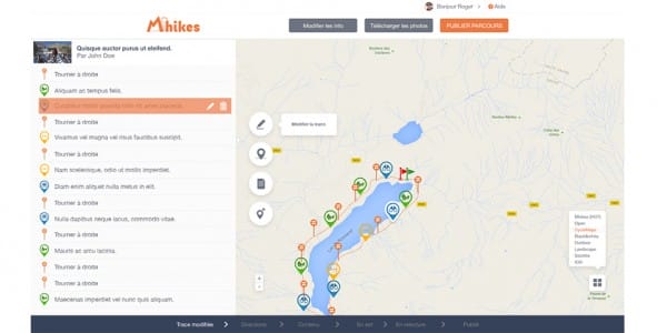 Mhikes éditeur de cartes © Mhikes