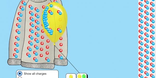 Une simulation de charge électro-statique Une simulation de charge électro-statique
