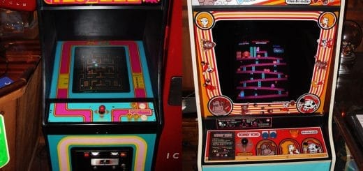 Bornes d'arcade Ms Pac Man Donkey Kong