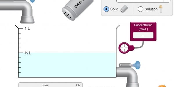 Simulation de concentration Simulation de concentration