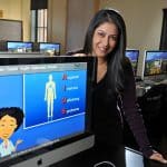 Piya Sorcar à l'Université du Colorado en 2012 © TeachAIDS