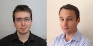 De gauche à droite: Paul ROY et Nicolas SAUBIN © Collibris