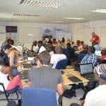 Des participants aux venture bus d'AMPON au travail © SAIS Programme Flickr