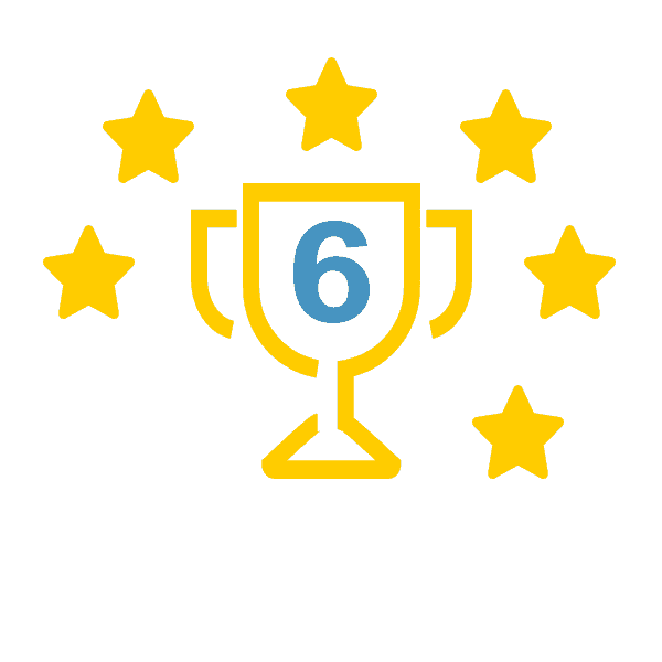 trophée lesgoodnews 6 étoiles