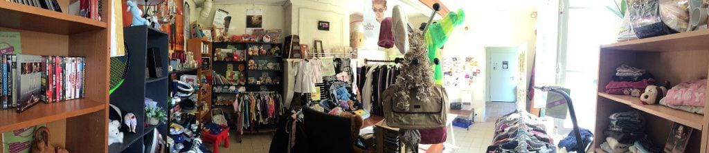 Panorama de la boutique © La Boutique Sans Etiquette