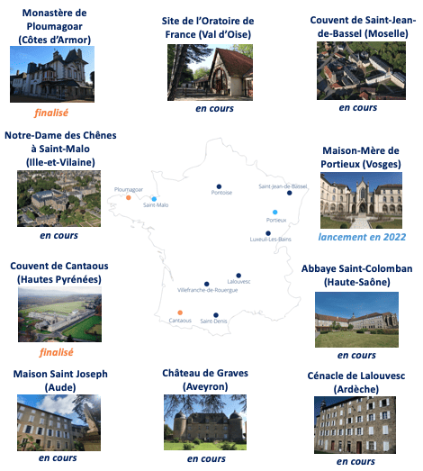 Carte projets de Saint Joseph - Karism Conseil